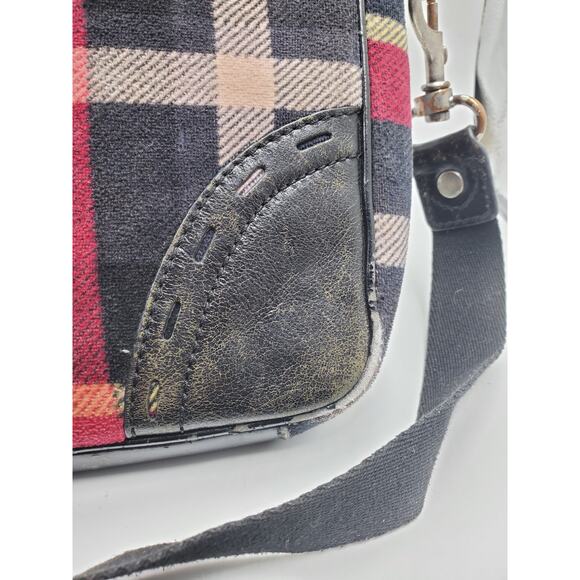 Juicy Couture - Red Plaid Laptop Bag Y2K Vintage Rare! - Picture 9 of 16